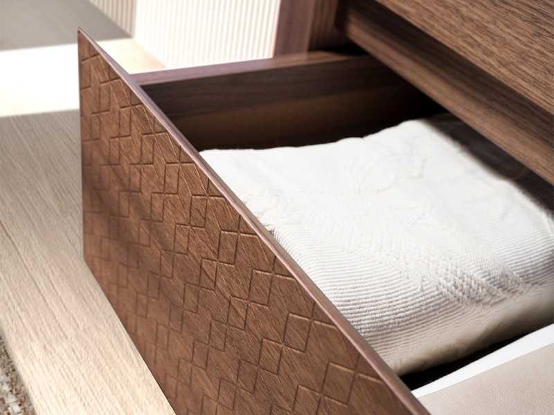 Sinfonier en nogal con tapa cerámico - SYMI