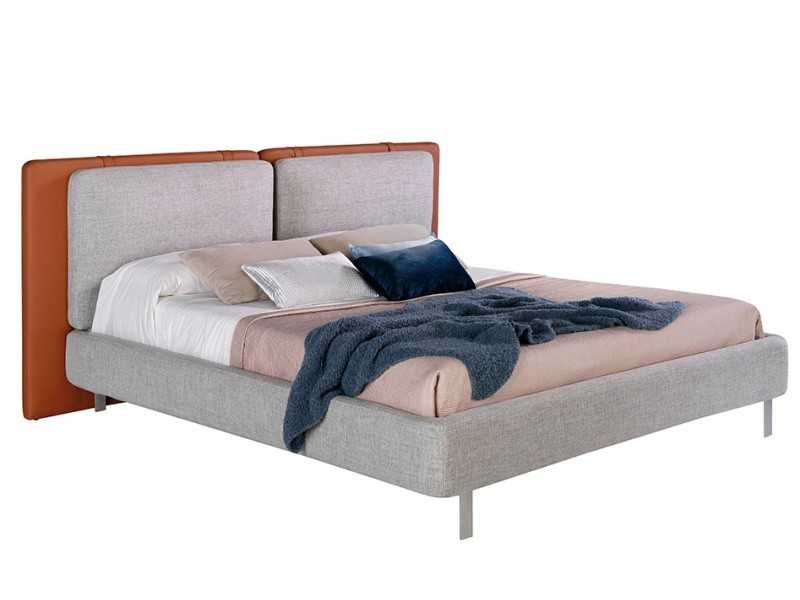 Complete upholstered designer bed - PIA