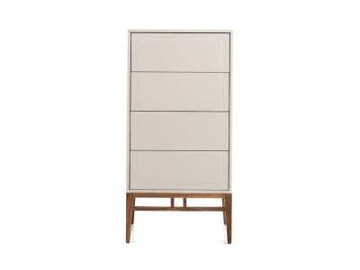 Lacquered chiffonier with walnut base - COSIMA Lacquered chiffonier with walnut base - COSIMA