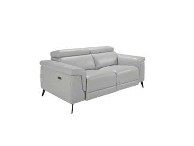 Relax sofa upholstered in leather - FAME