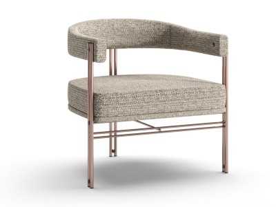 Fauteuil design avec structure en métal - GUADUA