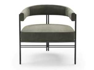 Fauteuil design avec structure en métal - GUADUA 2