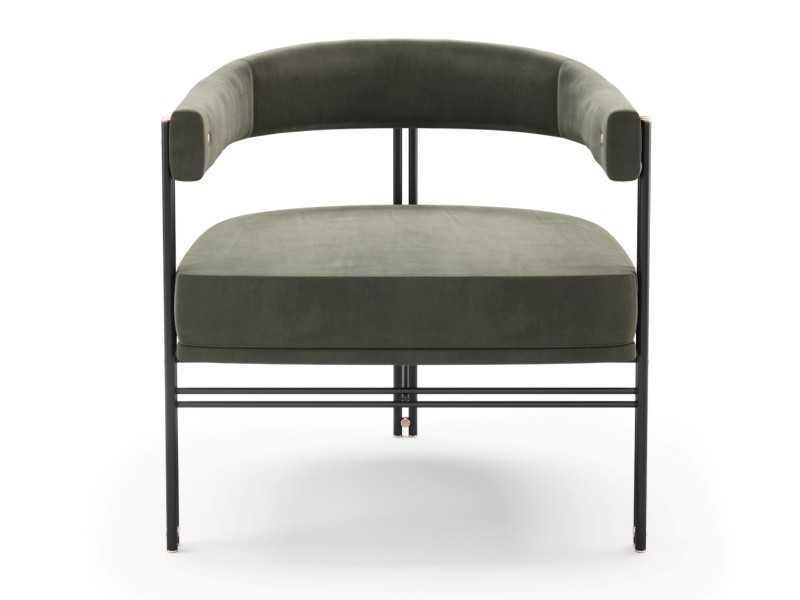 Fauteuil design avec structure en métal - GUADUA