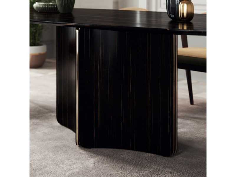 Designer oval dining table - YIBUTI