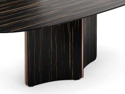 Mesa de comedor ovalada de diseño - YIBUTI