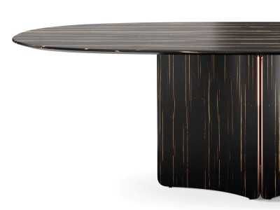 Designer oval dining table - YIBUTI Designer oval dining table - YIBUTI