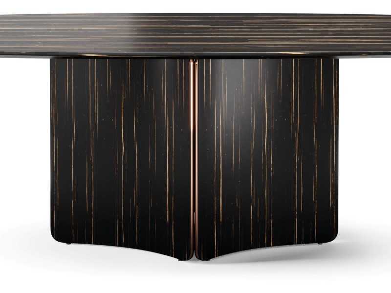 Designer oval dining table - YIBUTI