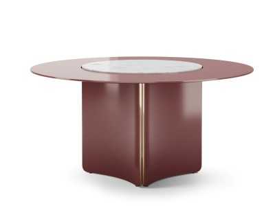 Mesa de comedor redonda de diseño - YIBUTI