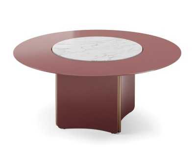 Mesa de comedor redonda de diseño - YIBUTI