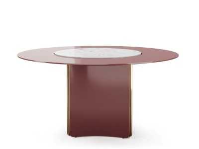 Mesa de comedor redonda de diseño - YIBUTI