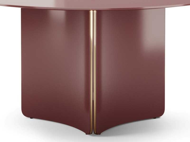 Designer round dining table - YIBUTI