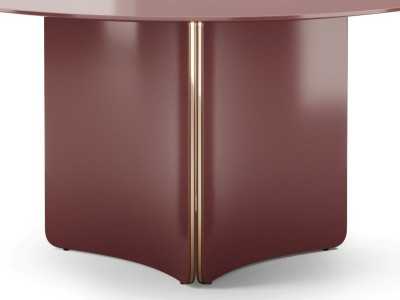 Mesa de comedor redonda de diseño - YIBUTI