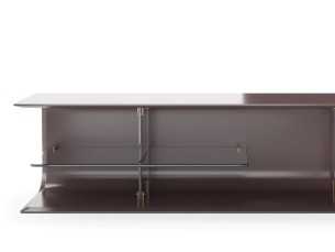 Console basse derrière canapé en bois laqué - DUAA 2