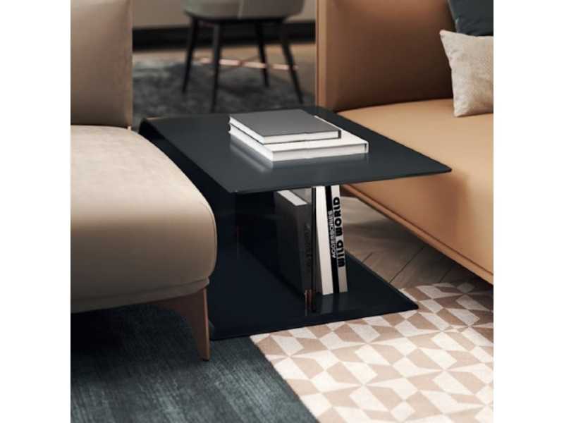 Low console in lacquered wood - SUAA