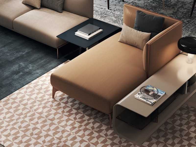 Low console in lacquered wood - SUAA
