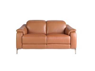 Relax sofa upholstered in leather - TARENTO