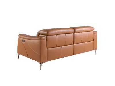 Relax sofa upholstered in leather - TARENTO