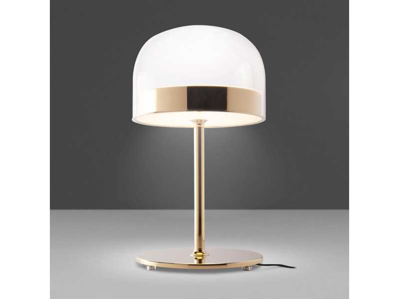 Lampe de table en acier et verre - MUSSO