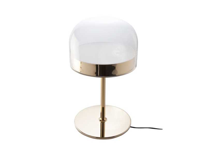 Lampe de table en acier et verre - MUSSO