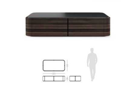 High design coffee table - BOCCACCIO