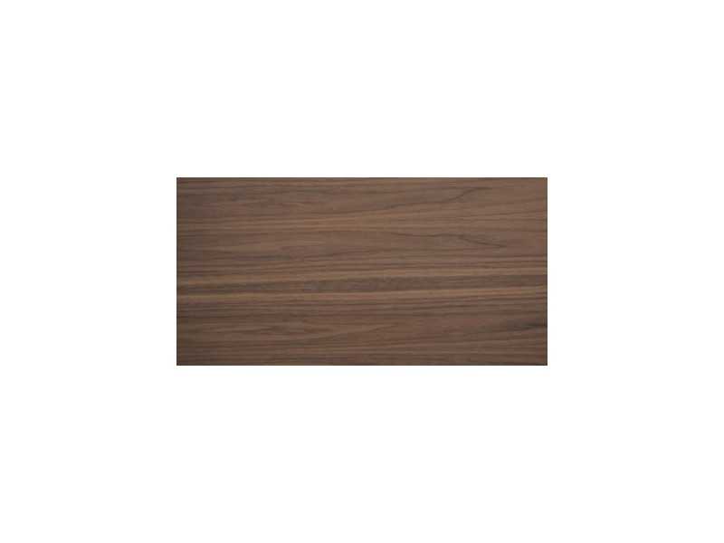 Corner table in walnut with porcelain marble top - BOTTE