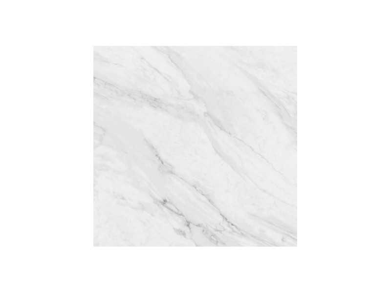 Walnut coffee table with porcelain marble top - LILIANNE