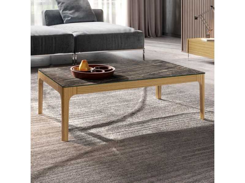 Lacquered coffee table with lifting top - LAGOS