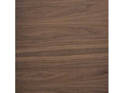 Round dining table with solid wood base - SERPA