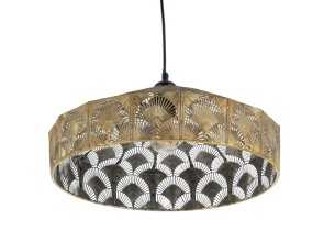 Ceiling lamp, with steel lampshade - RABAT 2