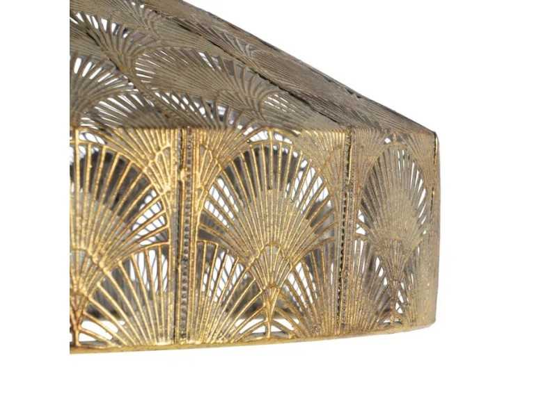 Lampe de plafon, avec abat-jour en acier - RABAT