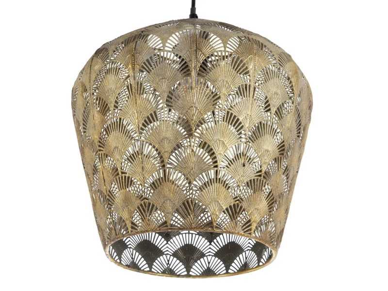 Lampe de plafon, avec abat-jour en acier - RABAT 2