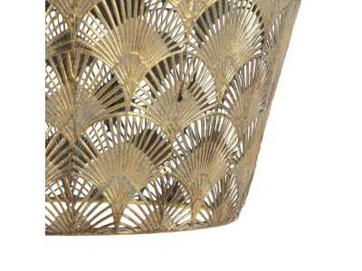 Ceiling lamp, with steel lampshade - RABAT 2