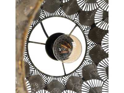 Lampe de plafon, avec abat-jour en acier - RABAT 2