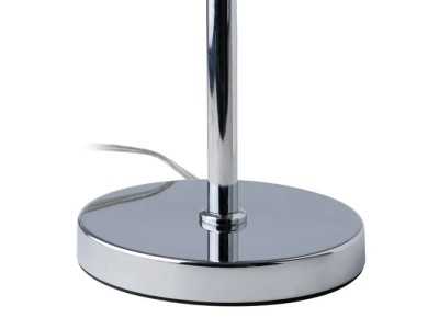 Table lamp in chromed steel and glass - BULLES 3