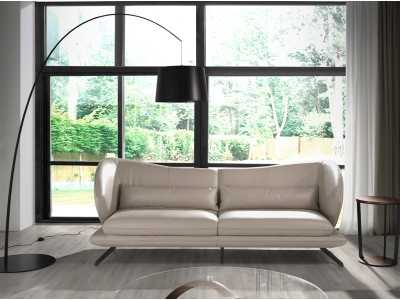 Lampadaire en acier inoxydable noir - EVERE