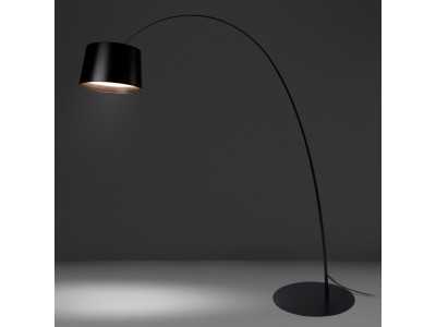 Lampadaire en acier inoxydable noir - EVERE