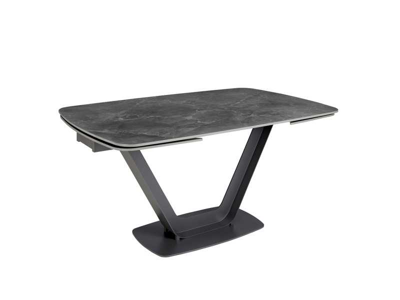 Extendable dining table with porcelain top - EIRA