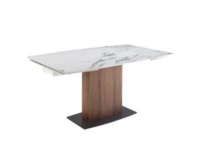 Mesa de comedor extensible con tapa porcelánico - SANNA