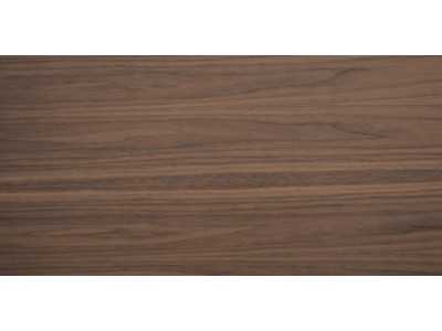 Rectangular and extendable dining table with porcelain top and walnut bases - ABAAD