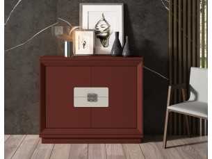 Mueble auxiliar lacado con puertas y cajones - NICOLA