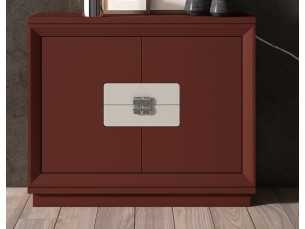 Mueble auxiliar lacado con puertas y cajones - NICOLA 2