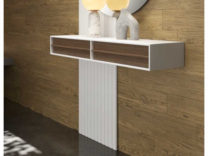 Console, panel and mirror set - BIBI