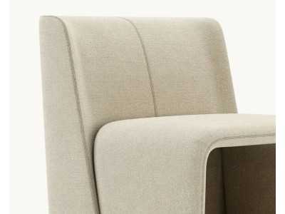 Minimalist design armchair - MASSIMO