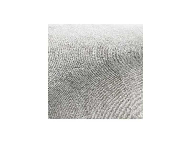 Sofa with rounded lines with stainless steel structure - FIONN