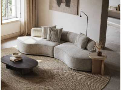 Canapé modulable design et lignes courbes - DOMENICA