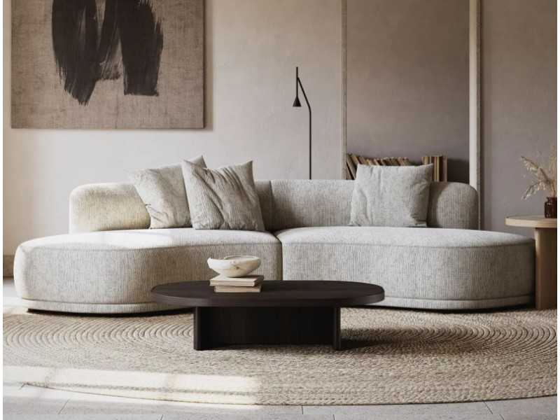 Canapé modulable design et lignes courbes - DOMENICA