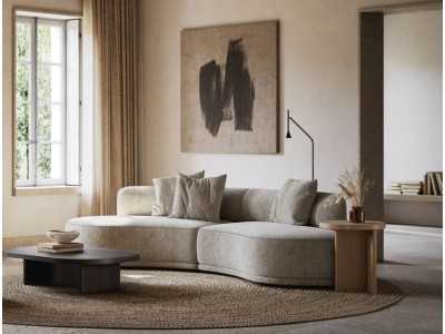 Canapé modulable design et lignes courbes - DOMENICA