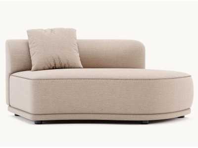 Canapé modulable design et lignes courbes - DOMENICA