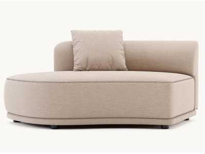 Canapé modulable design et lignes courbes - DOMENICA