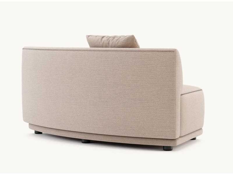 Sofá modular de diseño y líneas curvas - DOMENICA